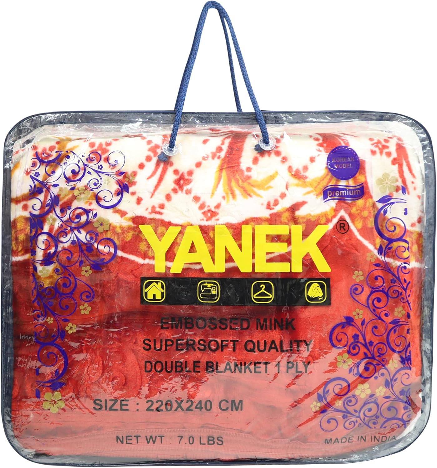 Wholesale Blankets UAE | Yanek King Size Mink Fleece Blanket