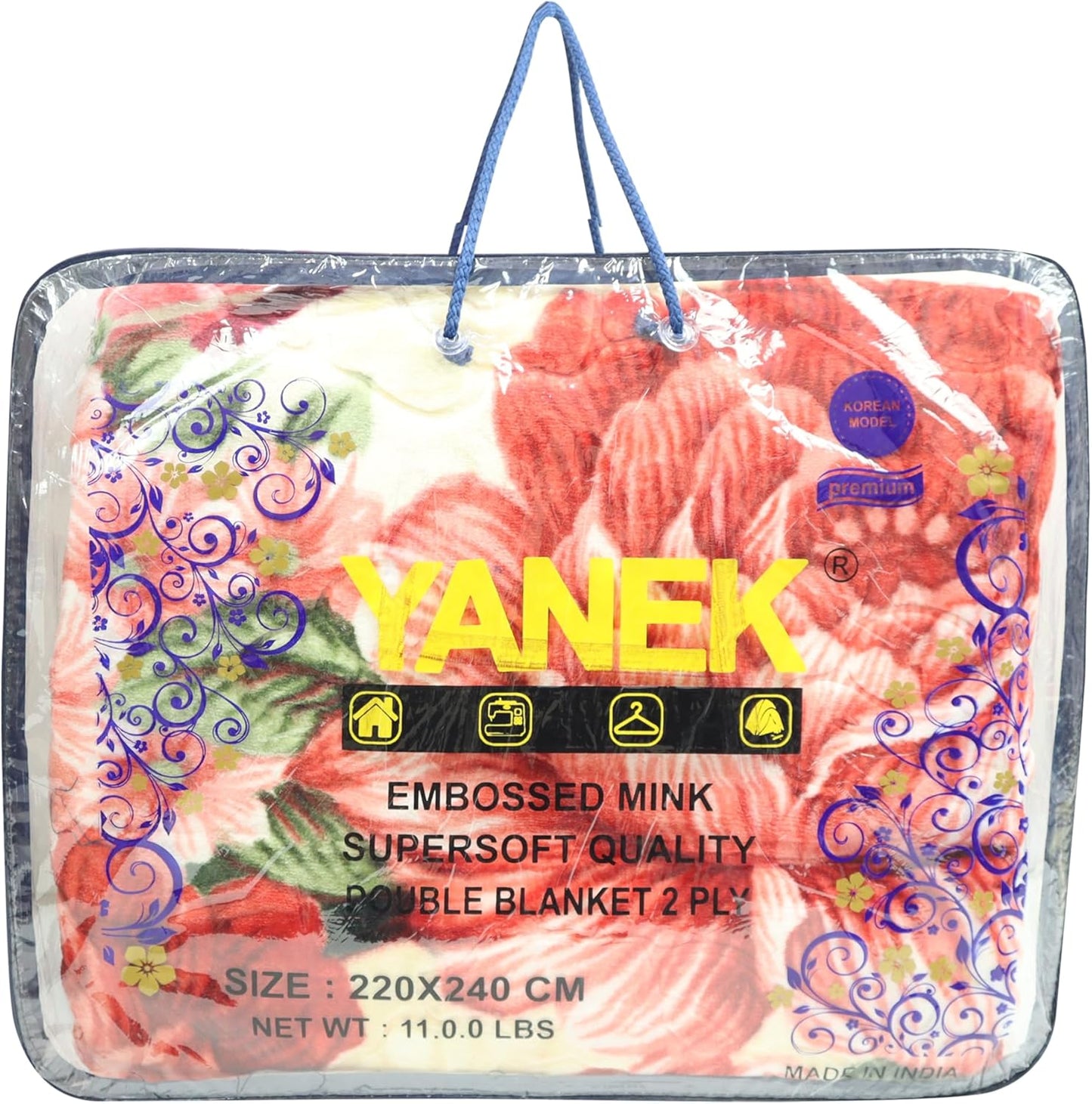 Wholesale Blankets UAE | Yanek King Size Mink Fleece Blanket