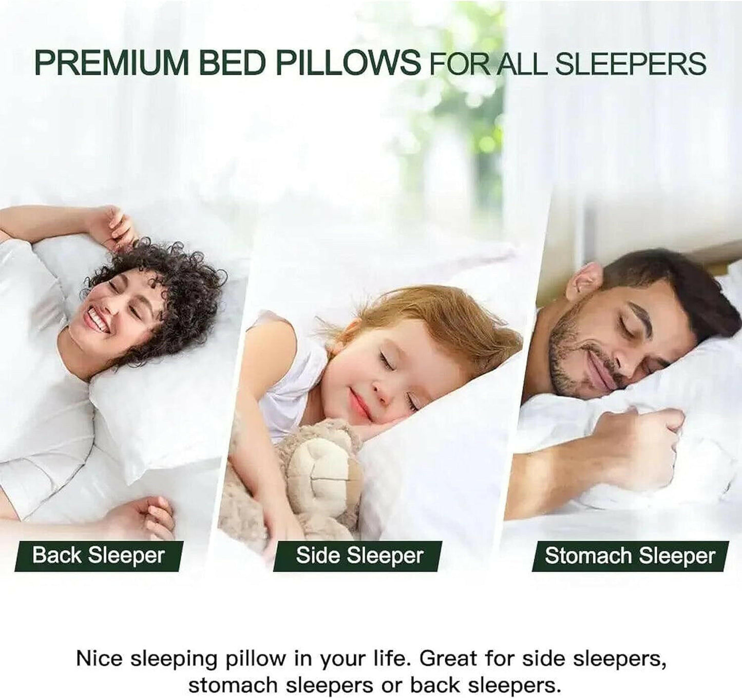 YANEK Ultra Soft Pillows FACTORY DIRECT PRICES CALL NOW +971 50 167 6469 DNYWHOLESALE.