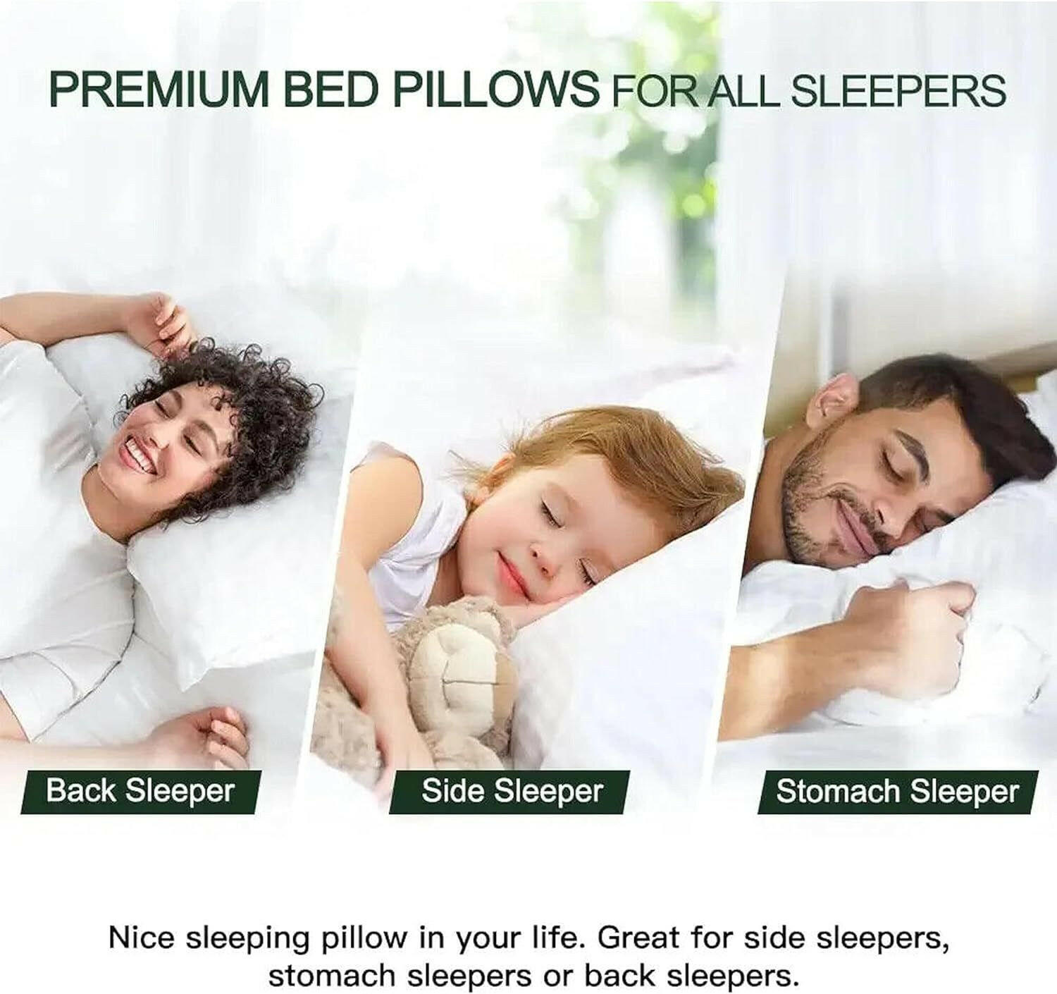 YANEK Ultra Soft Pillows FACTORY DIRECT PRICES CALL NOW +971 50 167 6469 DNYWHOLESALE.