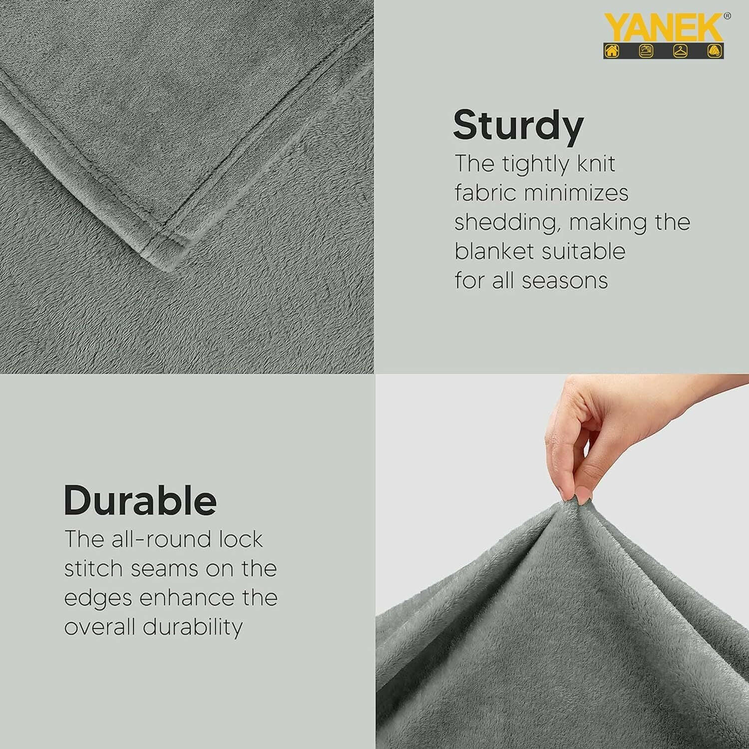 Yanek Fleece Blanket | Plain FACTORY DIRECT PRICES CALL NOW +971 50 167 6469 DNYWHOLESALE.