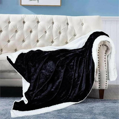 Yanek Polyester Micromink Sherpa Blanket FACTORY DIRECT PRICES CALL NOW +971 50 167 6469 DNYWHOLESALE.