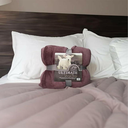 Yanek Polyester Micromink Sherpa Blanket FACTORY DIRECT PRICES CALL NOW +971 50 167 6469 DNYWHOLESALE.